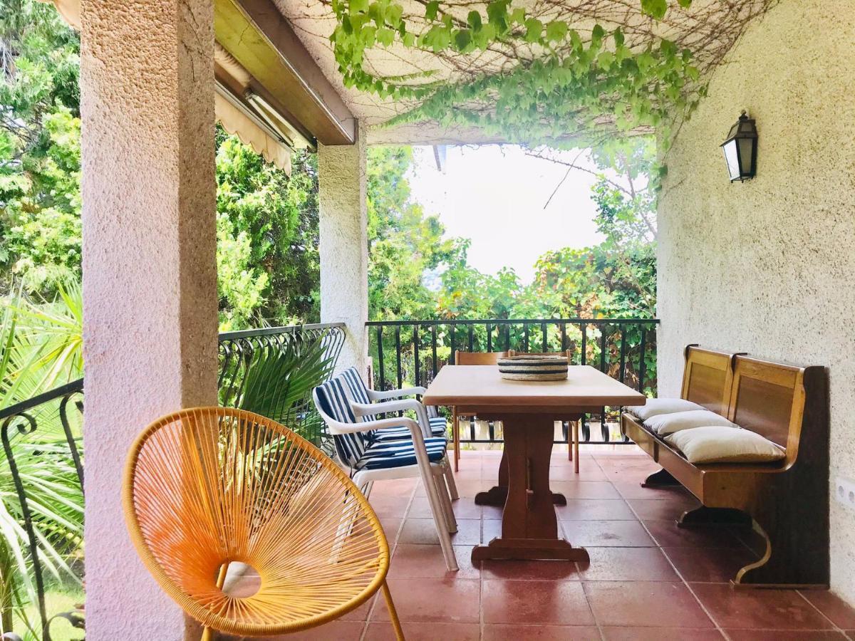 Casa Mediterranea Con Gran Jardin Y Piscina A 500 M De La Playa Roda de Bará Exterior foto