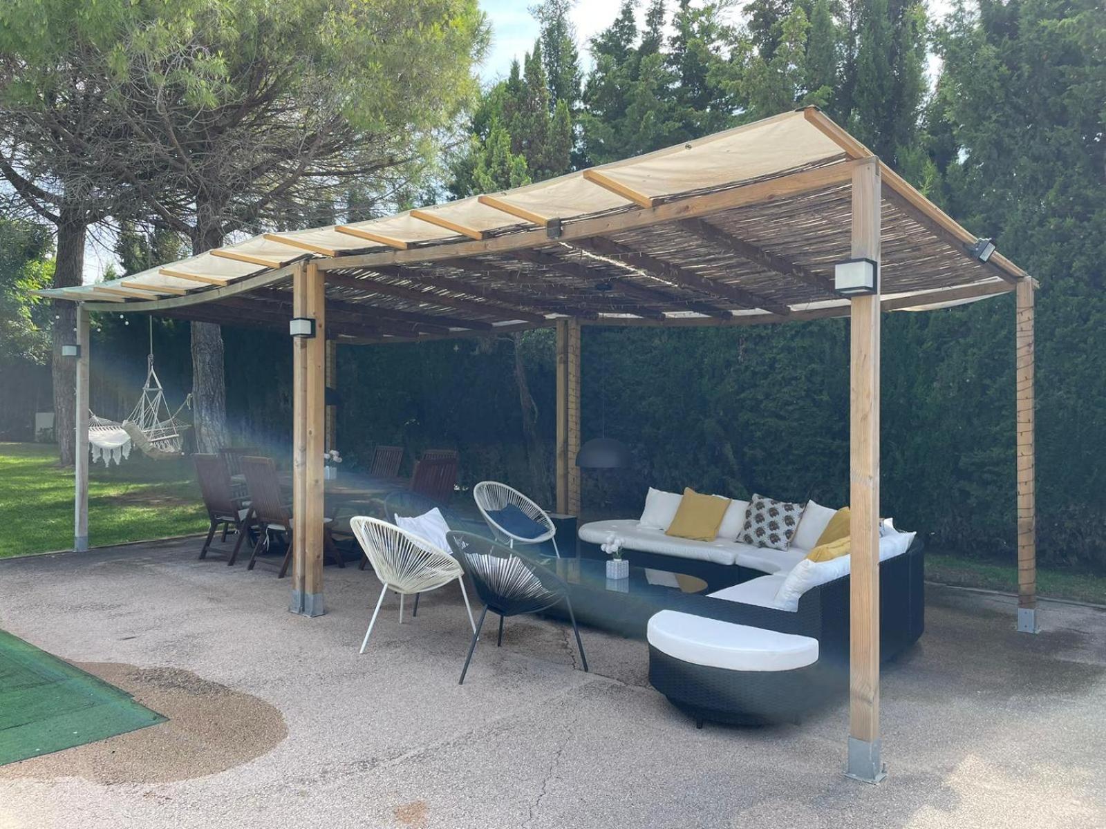Casa Mediterranea Con Gran Jardin Y Piscina A 500 M De La Playa Roda de Bará Exterior foto
